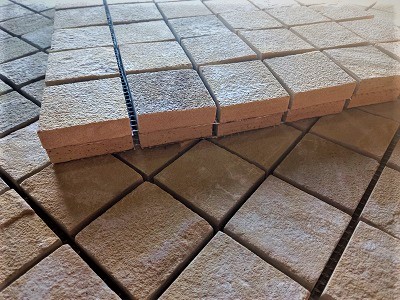 Sandstone mosaic sheet